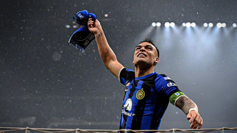 Lautaro Martínez tjener som kaptein for første gang og hjelper laget med å vinne Serie A-tittelen